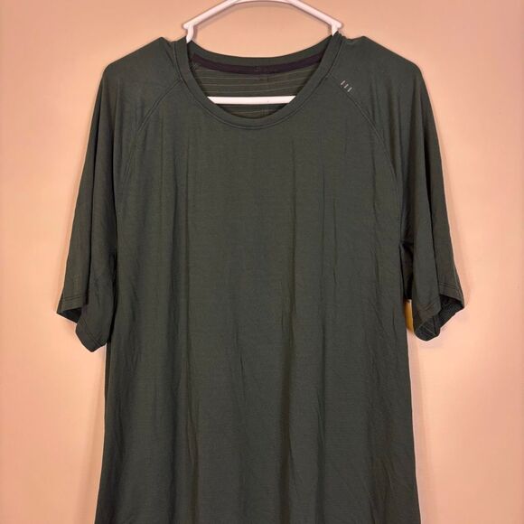 Lululemon Men's Green Swiftly Tech Short Sleeve Workout Top XXL - Picture 3 of 5
